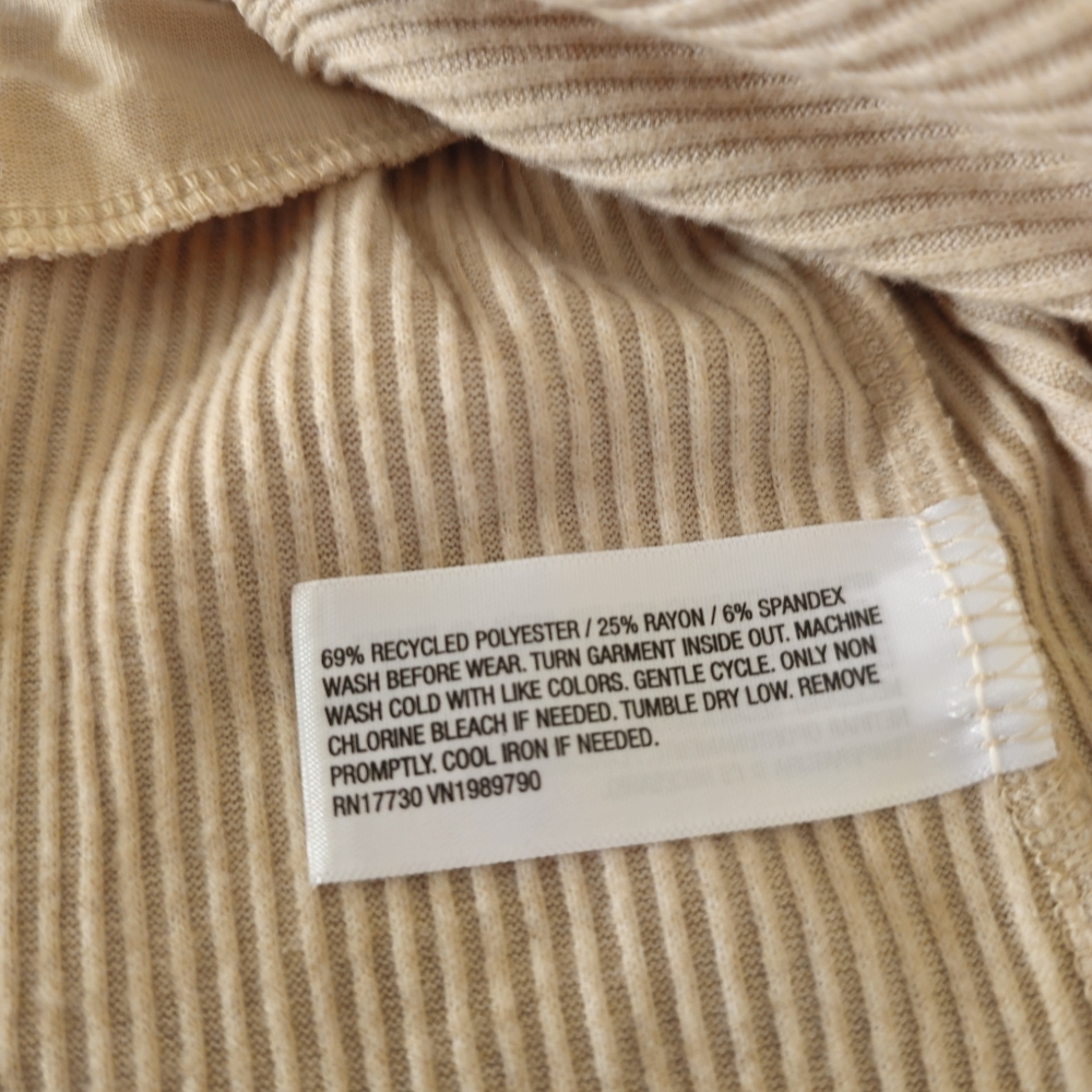 Cat & Jack - Girls' Long Sleeve Cozy Dress - Oatmeal (Beige) - Picture 8 of 11